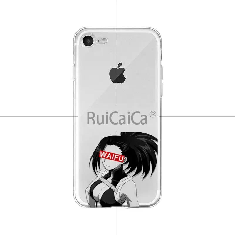 6 Ruicaica Senpai аниме Waifu красочные милые распродажа крутой чехол для телефона для iPhone 8 7 6 6S Plus X XS max 10 5 5S SE XR Coque Shell - Цвет: 6