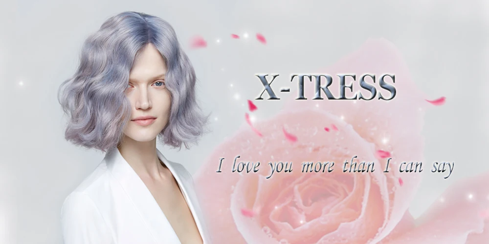 Волнистые бразильские человеческие волосы, пряди X-TRESS, предварительно окрашенные, не Реми, человеческие волосы для наращивания, каштановый пучок волос