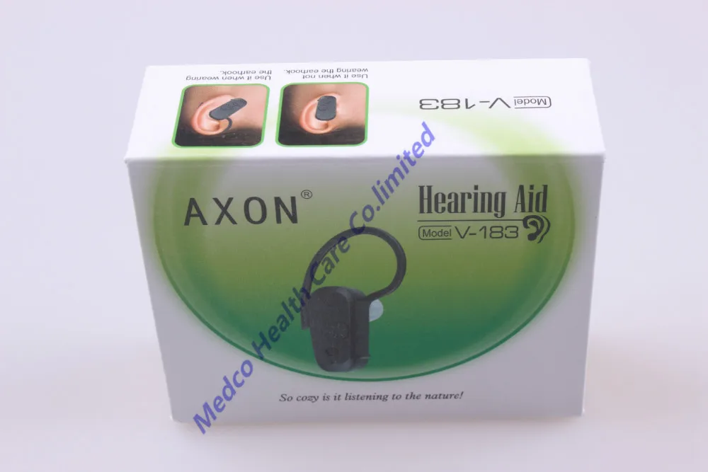 Высокое качество AXON V-183 Bluetooth Тип Слуховой аппарат усилитель звука медицинский голосовой усилитель audifono para sordos