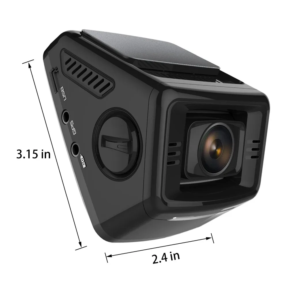 Pruveeo P5 2 4 &quotLCD FHD 1080P 170 градусов широкоугольный видеорегистратор для приборной