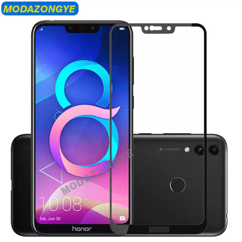 Закаленное стекло для Huawei Honor 8C Защитная пленка экрана закаленное 6 26 дюйма |