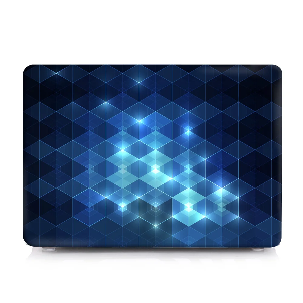 Чехол для ноутбука 3 в 1 с технологией Network принтом деловом стиле (10 шт.) Macbook Air 13 Pro 15