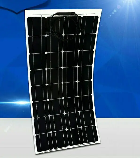 100 Вт Гибкий монокристаллический Солнечный комплект для расширения от Jingyang|mono