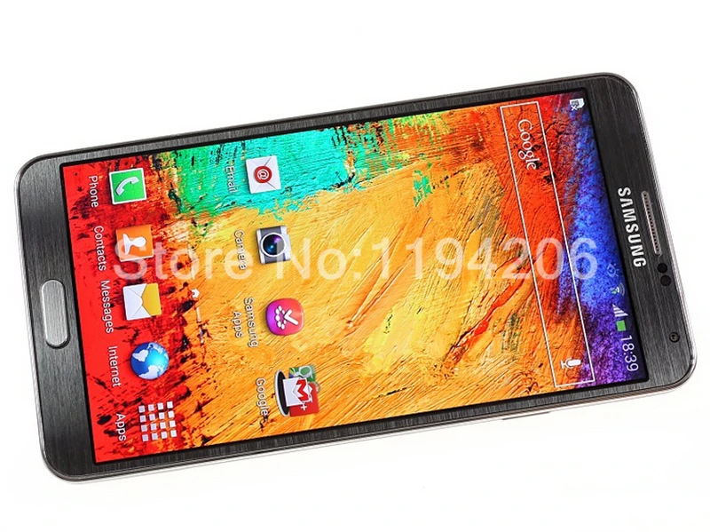 N9005 Оригинальный разблокированный Samsung Galaxy Note 3 16 Гб/32 Гб ПЗУ + ГБ ОЗУ 13 0 МП 5 7 дюйма