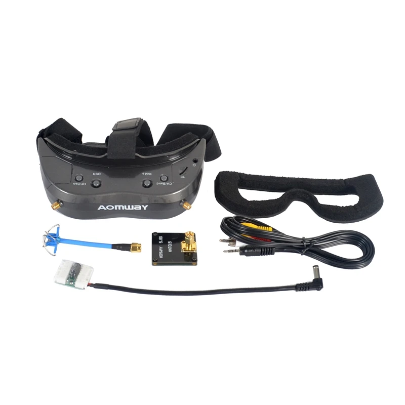 AOMWAY Commander V2 1080P 5 8G 64CH гарнитура HDin AVin поддержка головы трекер FPV очки для Rc Fpv