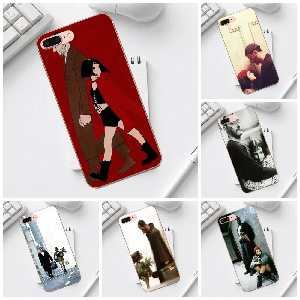 Чехол для телефона Leon And Mathilda iPhone X XS Max XR 4 4S 5 5C SE 6 6S 7 8 Plus Galaxy A3 A5 J1 J3 J5 J7 2017|Бамперы| |