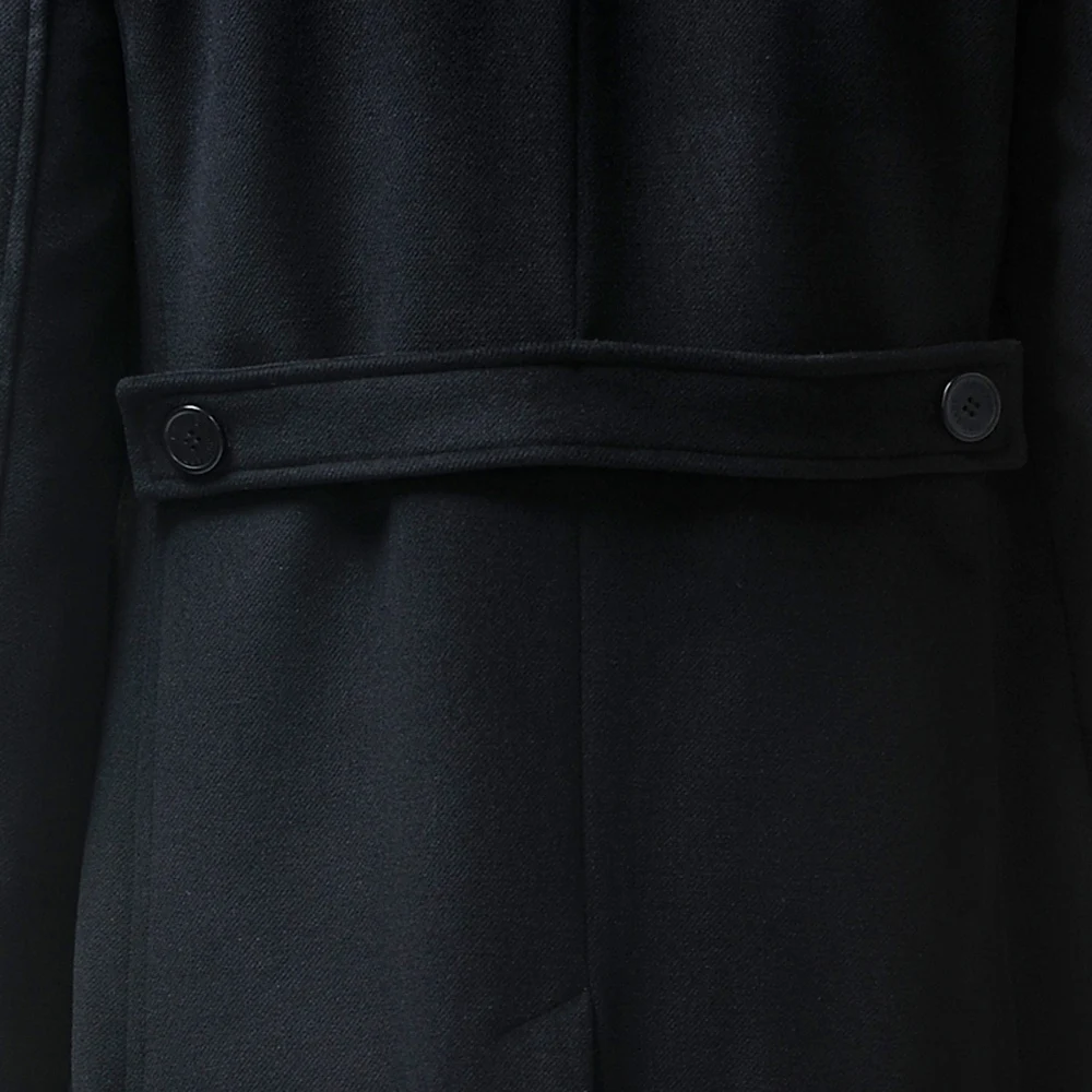 

URSMSRT 2015 New Listing single-breasted wool coat streets of England men male jacket and long sections