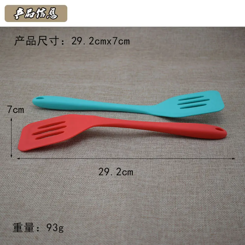 Silicone Long-handled Rice Soup Spoon Solid Color Ladle Style Flatware Kitchen Tools Accessories | Дом и сад