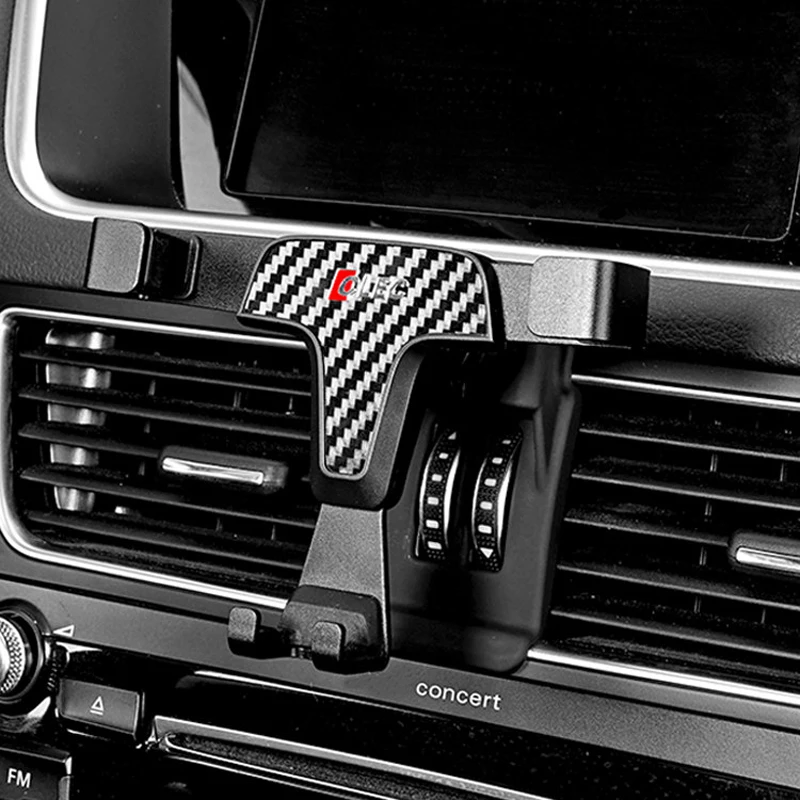 Для Audi Q5 8R 2008- автомобильное крепление на приборную панель крепление, для сотового телефона держатель автомобиля Регулируемый смарт-мобильного телефона фиксатор