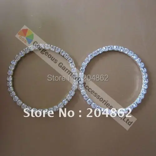 20 шт 40 50 57 мм SS16 4 мм Чешский Ясно горный хрусталь пряжки Crystal AB кольцо цвета: золотистый, серебристый комплект DIY Верховая browbands Gament аксессуары