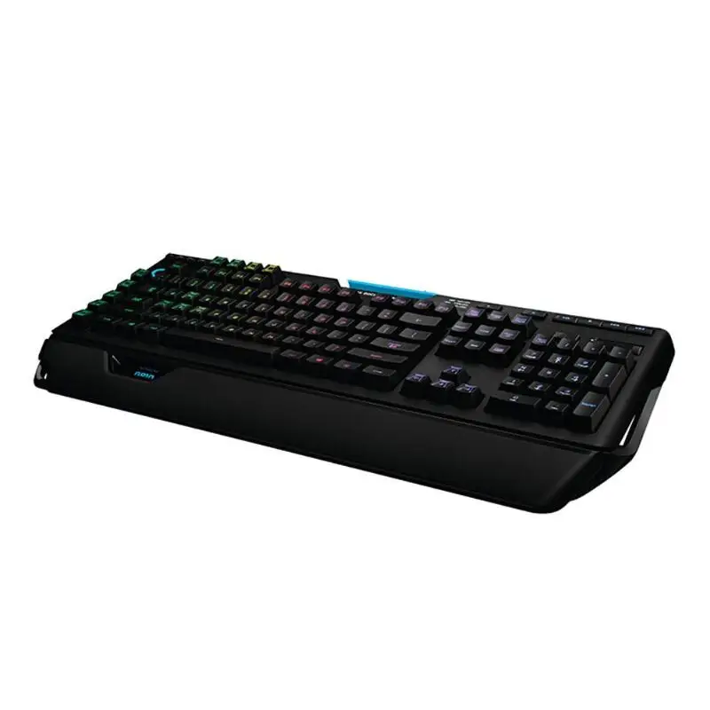 Logitech G910 Orion Spark RGB Механическая игровая клавиатура USB 121 ключ с 9 программируемых игровая клавиатура с подставкой для PUBG