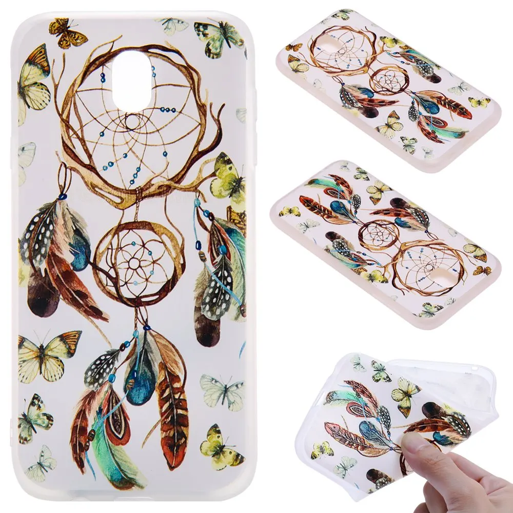 3D Relief Case for Samsung Galaxy J7 2017 J730 TPU Phone Cover J 7 J730FM SM-J730G SM-J730F SM-J730FM SM-J730GM/DS Bag |