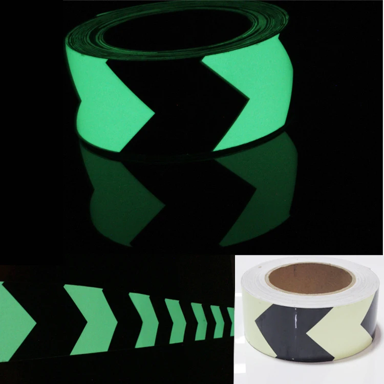 Горячая распродажа! Светящаяся лента из ПЭТ флуоресцентные ленты украшение для