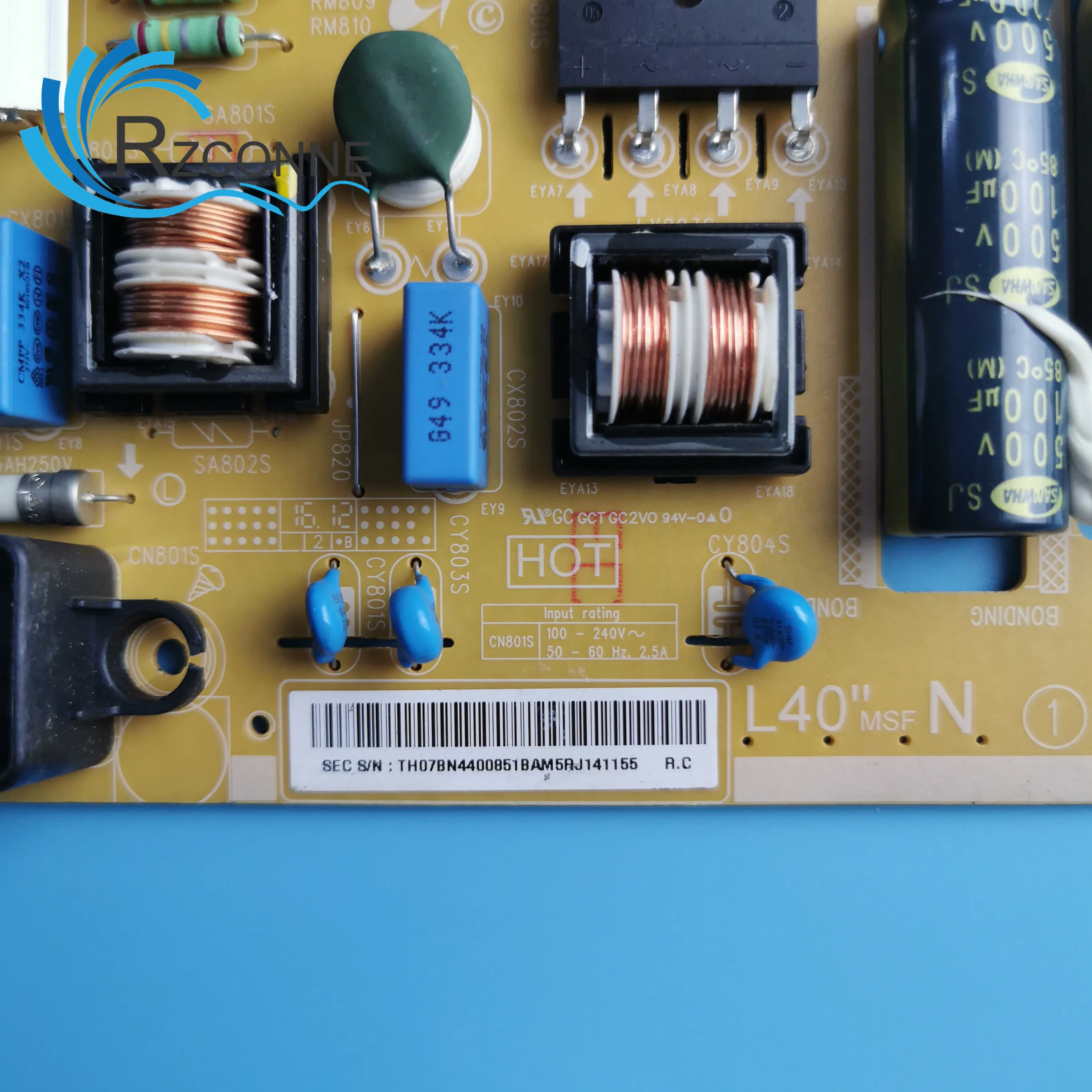 Мощность печатная плата питания BN44-00851B L40MSFN-FHS для 40 дюймов lcd телевизоров Samsung