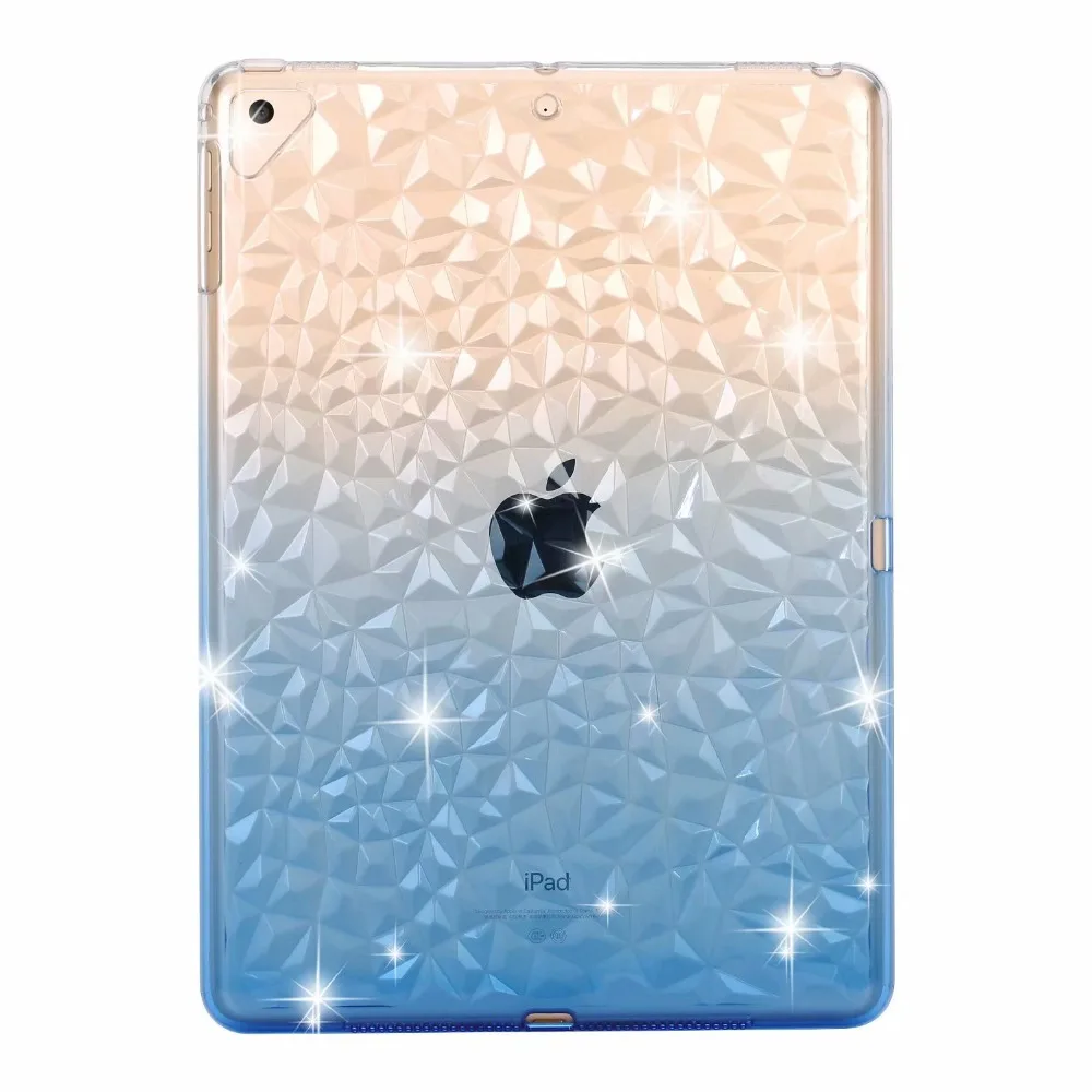3D прозрачный мягкий Силиконовый ТПУ чехол для Apple IPad Mini 5 4 3 2 1 планшеты дети Безопасный задняя прозрачная крышка для IPad Mini 1 2 3 4 5