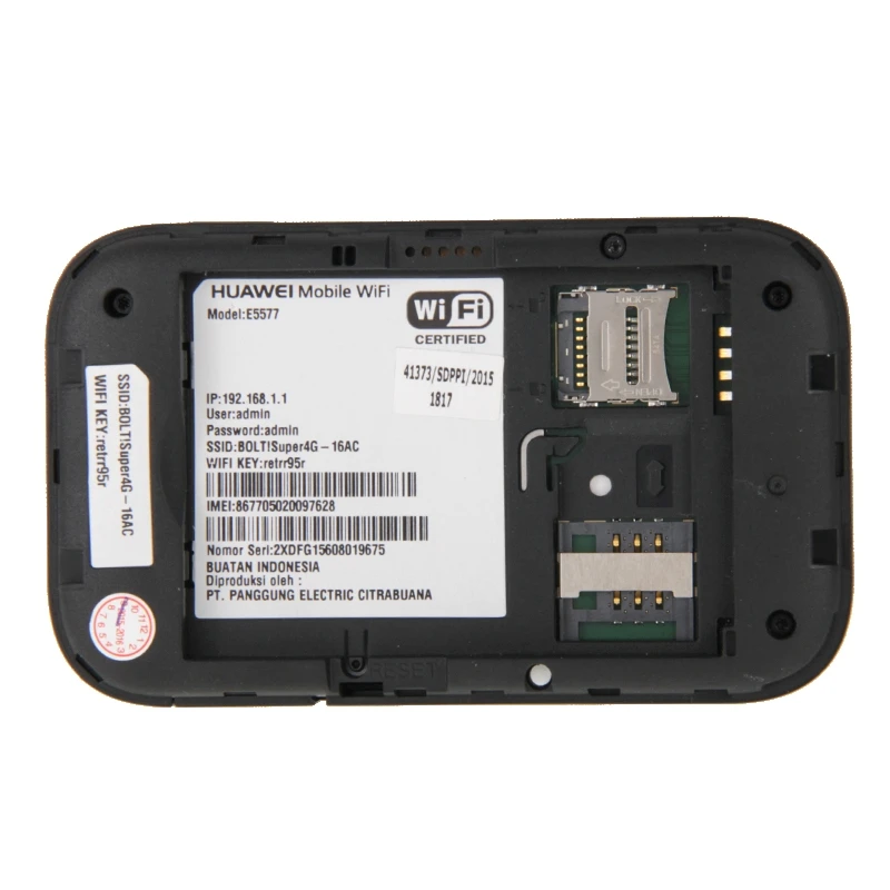 Разблокированный Huawei E5577 беспроводной Hotpots LTE FDD DL/UL 105/50 Мбит/с 4G Портативный модем