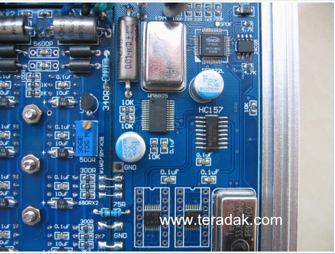 TeraDak V2.7D DAC TDA1543 NOS DAC 26D 96 k/24 бит коаксиальный/оптический вход USB DAC 110 В/230 В