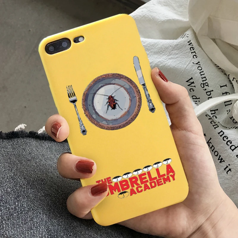 GYKZ Забавный чехол с логотипом Академии зонта для iPhone X XR XS Max 6 6s 7 8 plus мягкий