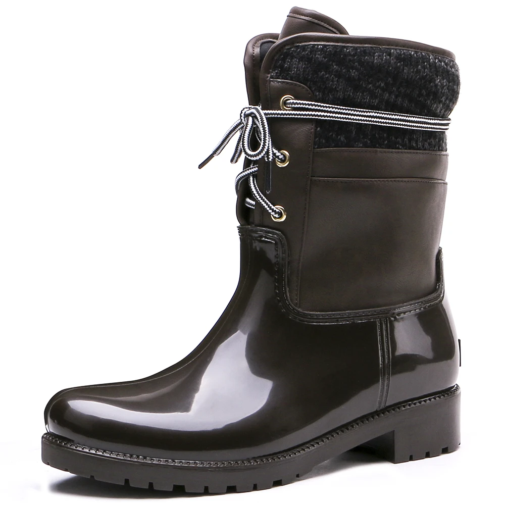 TONGPU женские уличные теплые зимние сапоги дождевые 20 254|rain boots women|fashion rain bootsrain |