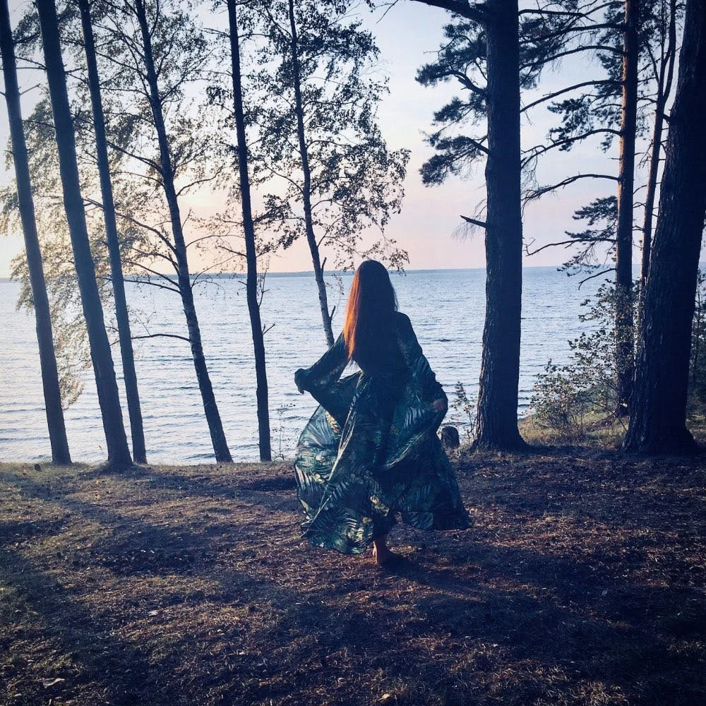 Bohoartist, летние длинные платья, v-образный вырез, шнуровка, цветочный принт, зеленые сексуальные женские платья, новые богемные Стильные макси платья для женщин