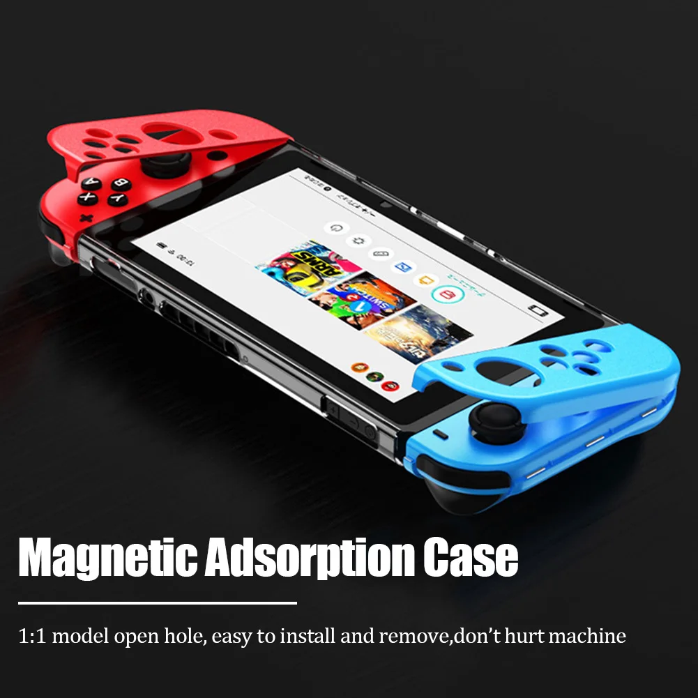 Магнитный адсорбционный чехол для Nintendo Switch NS игровой контроллер ударопрочный