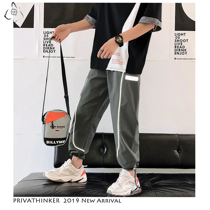 Мужские брюки для бега Privathinker повседневные в стиле хип хоп армейские фитнеса