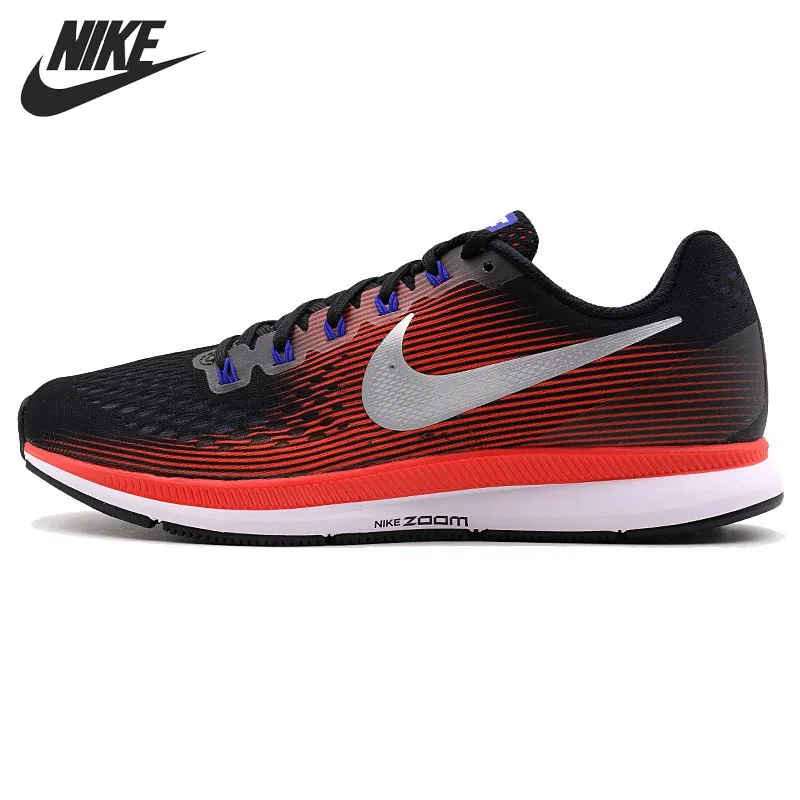 Оригинальное новое поступление 2019 NIKE AIR ZOOM PEGASUS 34 мужские кроссовки|Беговая обувь|