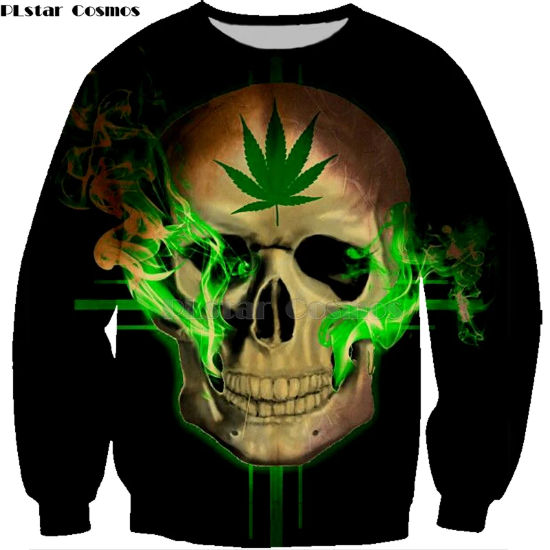 

PLstar Cosmos Green Leaves Hoodies Men/women Sweatshirt With Cap Hooded hemp Hoodie Print Long Sleeve Pullover Tracksuits Top-2