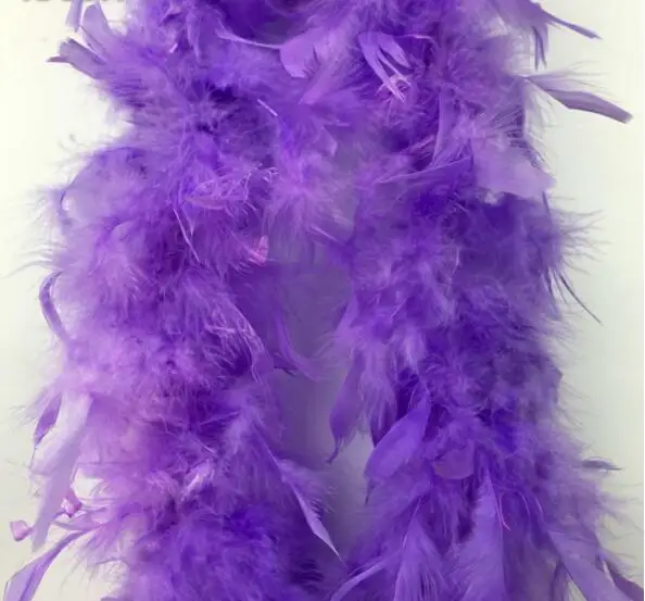 Lilac colour 1 шт./пакет Турция боа для бурлеск боаса нарядное платье Вечерние различные цвета доступны 2 meters/pcs 13 видов цветов - Цвет: Lilac colour