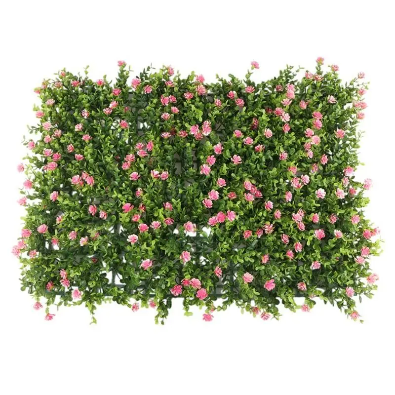 Green 60x40 см искусственная Луговая искусственная травяная стена панель для свадьбы или украшения дома-8 - Цвет: Green