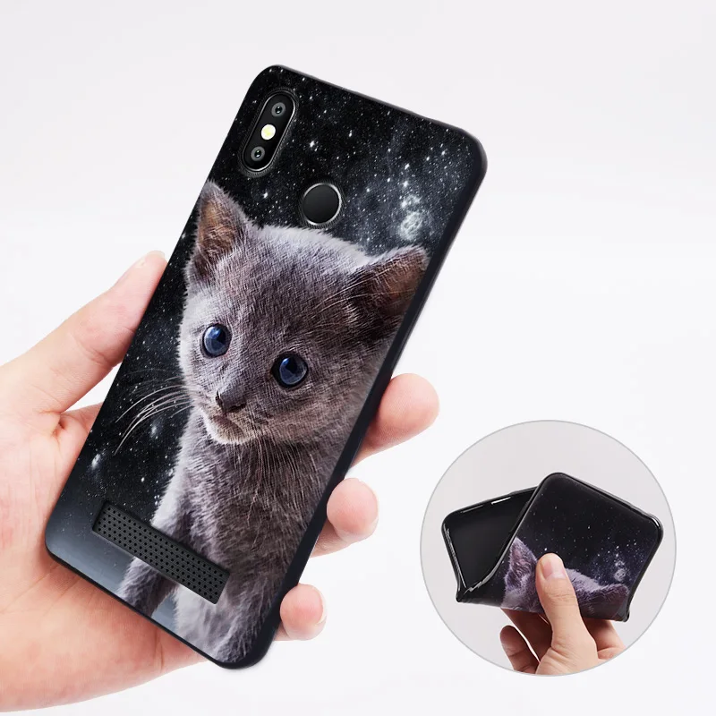 ТПУ силиконовый чехол с 3D рисунком для Vernee T3 Pro мягкий телефона задняя крышка TPU |