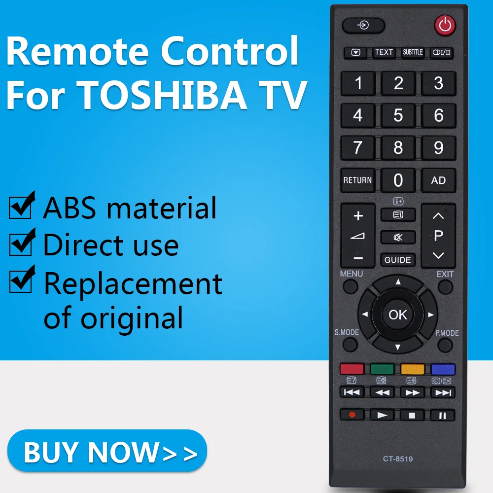 ZF для Toshiba lcd TV пульт дистанционного управления CT 8519|Пульты ДУ| |