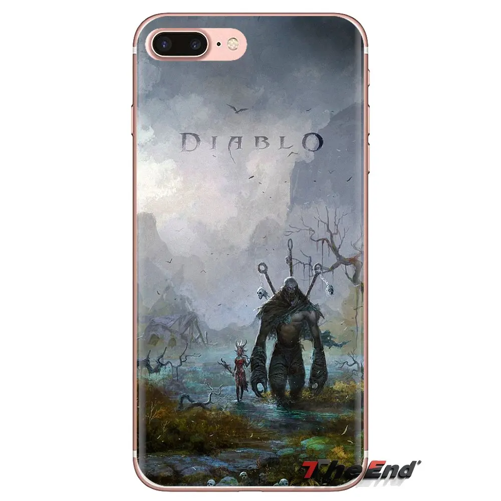 For LG G3 G4 Mini G5 G6 G7 Q6 Q7 Q8 Q9 V10 V20 V30 X Power 2 3 K10 K4 K8 2017 Diablo Reaper Of Souls Demon Hunter Soft TPU Cover |
