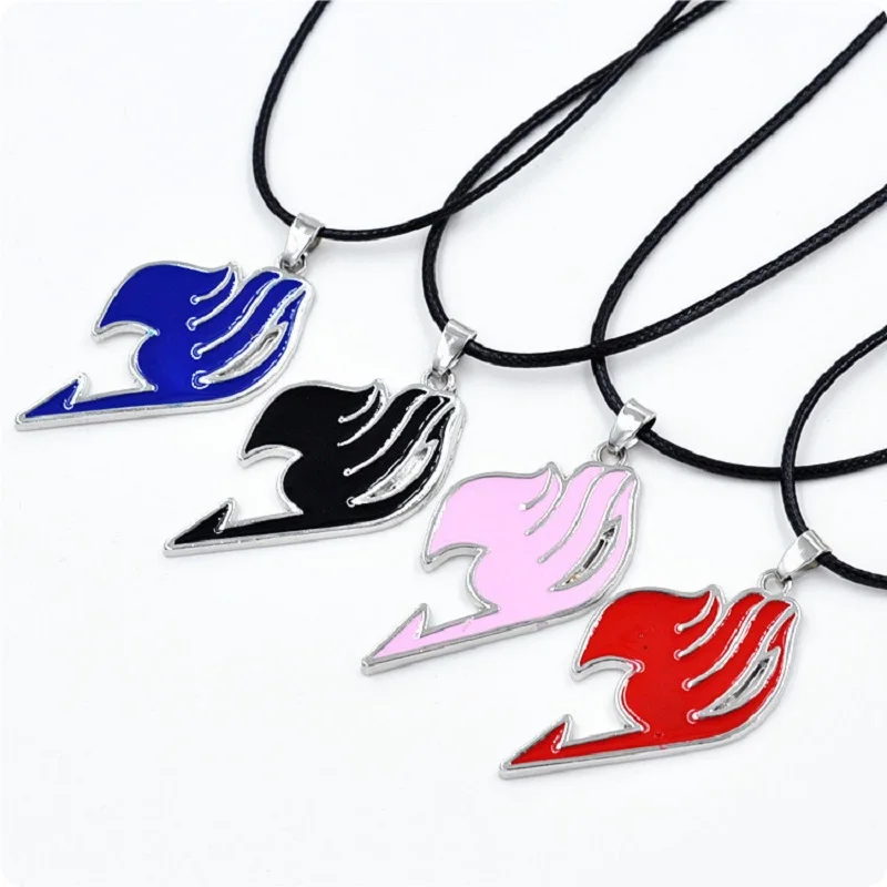 2017 Hot Sale Japan Anime Fairy Tail Rope Chain Pendant Necklaces for Unisex Accessories Mujer | Украшения и аксессуары