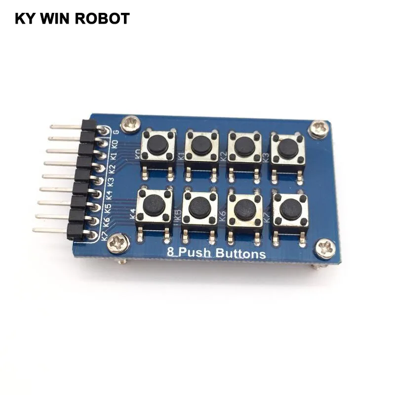 1 шт. 2x4 клавиатура 4x2 8 клавиш матричная кнопка для Arduino AVR PIC 2*4 | Электронные