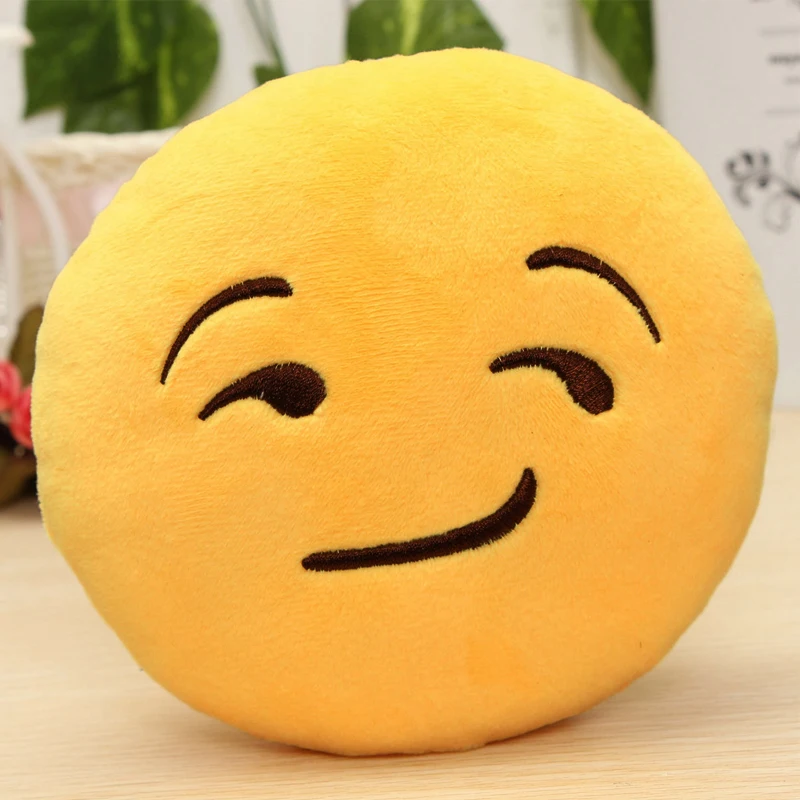 6 дюймов прекрасный Emoji смайлик подушки со смайликами мягкого плюша милый