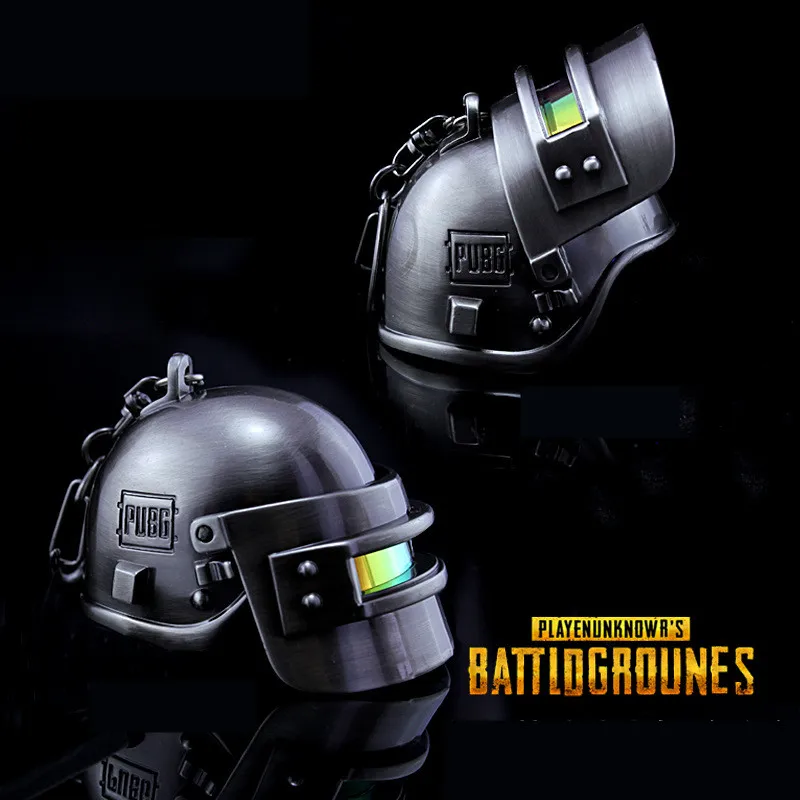 Игра Playerunknown's Battlegrounds аксессуары для косплея уровень 3 шлем PUBG металлическая ий Брелок с подвеской брелок ожерелье Игрушка Опора Новинка