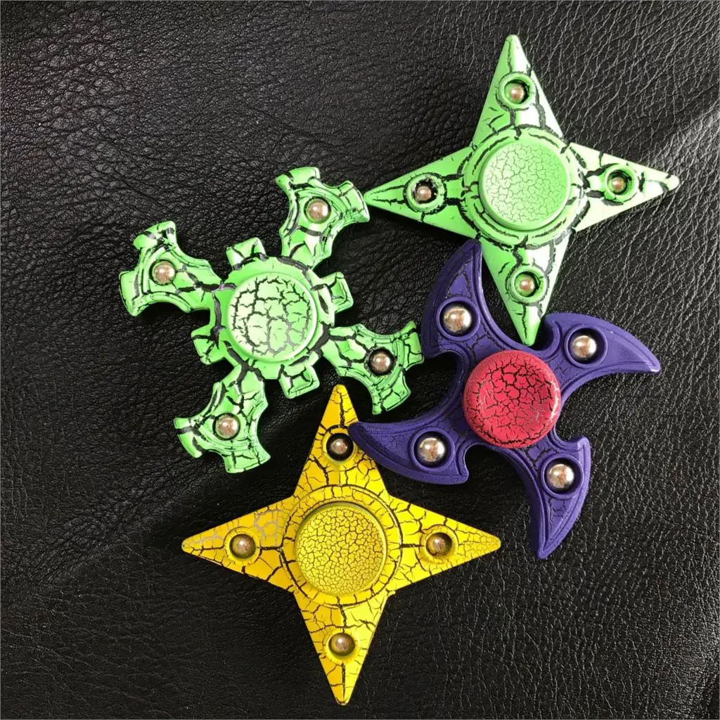 Наруто Finger Spinner Спиннеры от стресса ABS EDC ручной обтекатель для аутизма и СДВГ