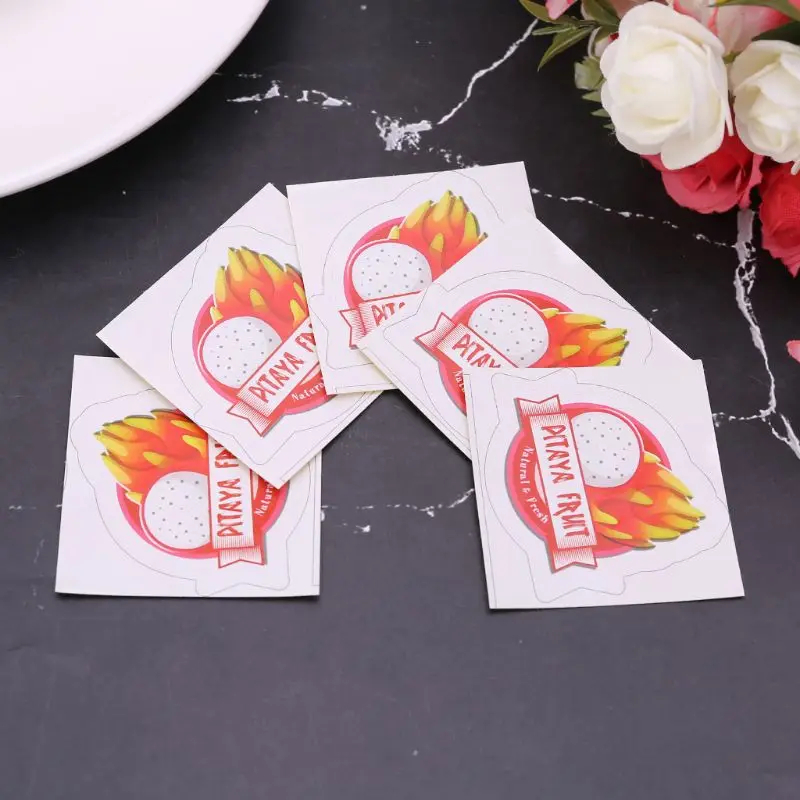 5 шт. наклейки этикетки фруктовый узор Сделай Сам скрапбук украшение Пастер для