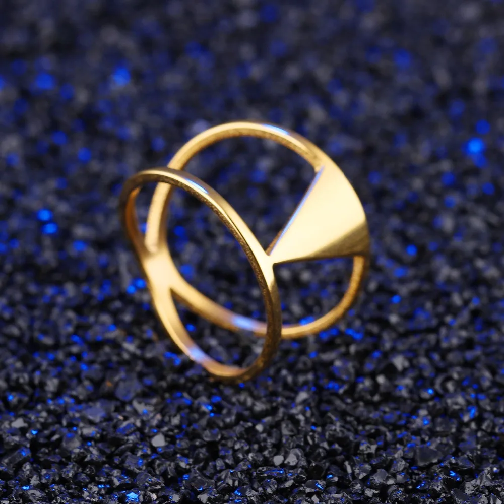 Корейская версия девочек простой треугольник кольцо Мерное геометрическое