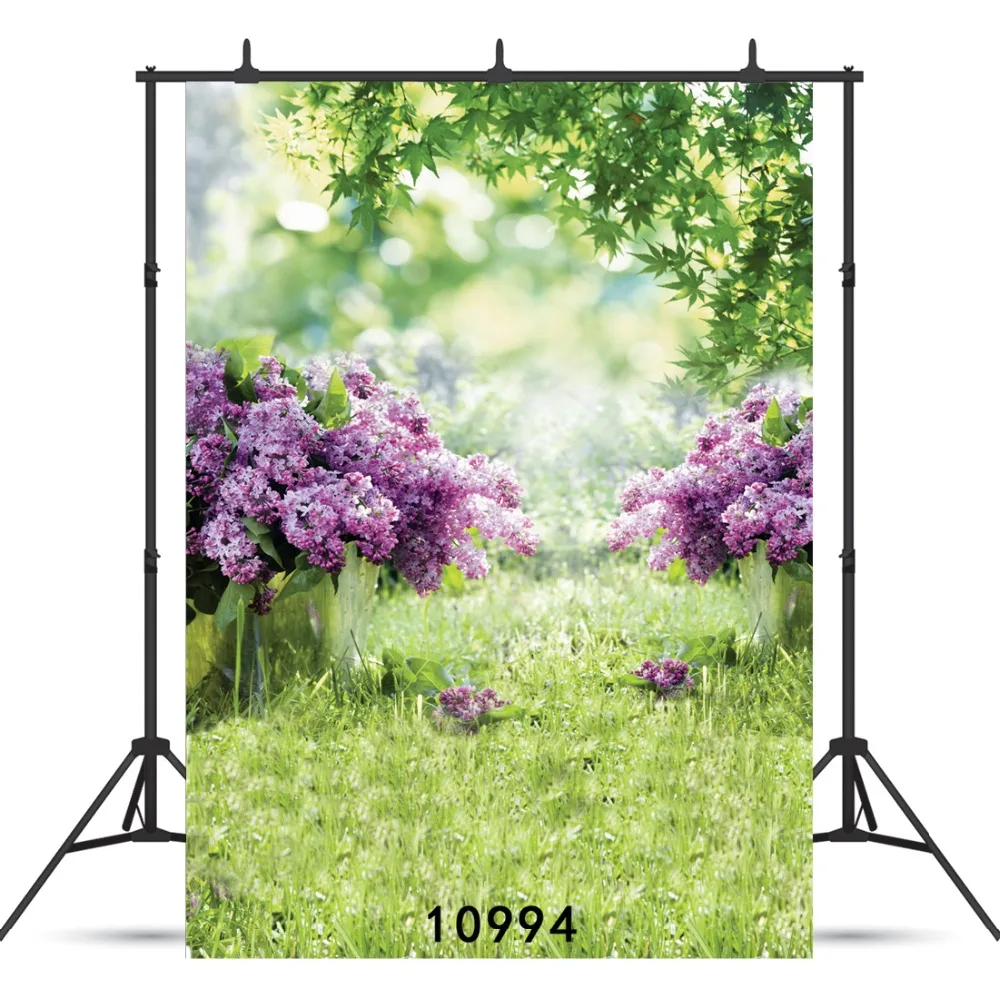 Фон с цветочным рисунком весенний зеленый фон для фотостудии Свадебный детский