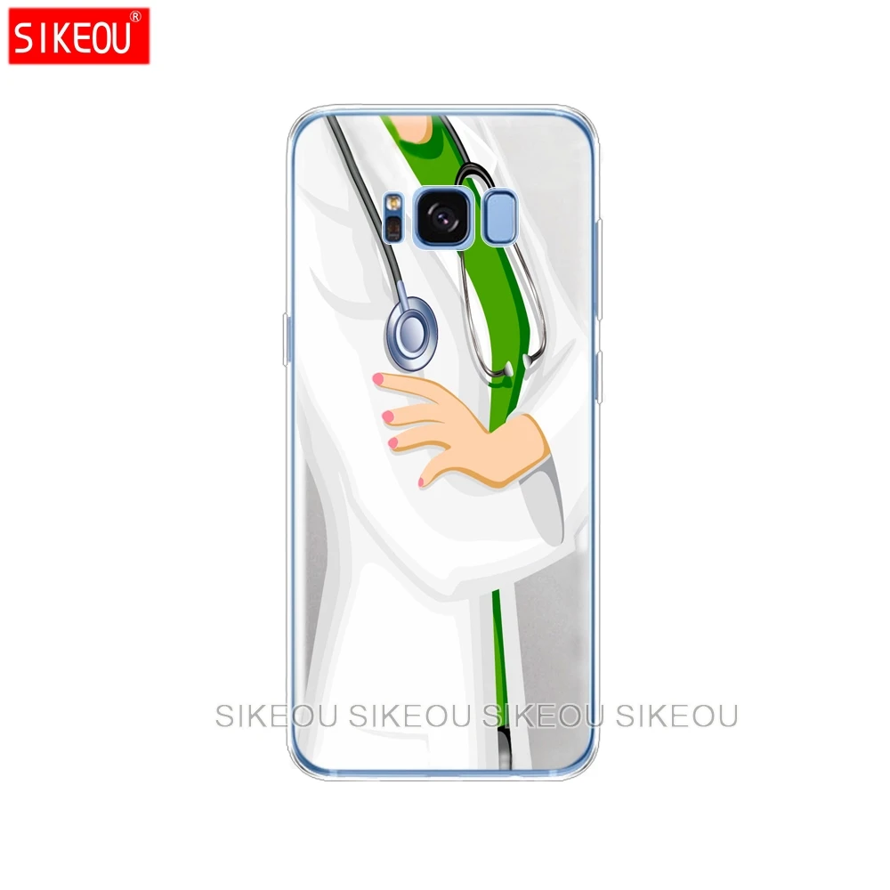 Силиконовый чехол для Samsung Galaxy S9 S8 S7 S6 edge S5 S4 S3 PLUS телефона медицинская медицина