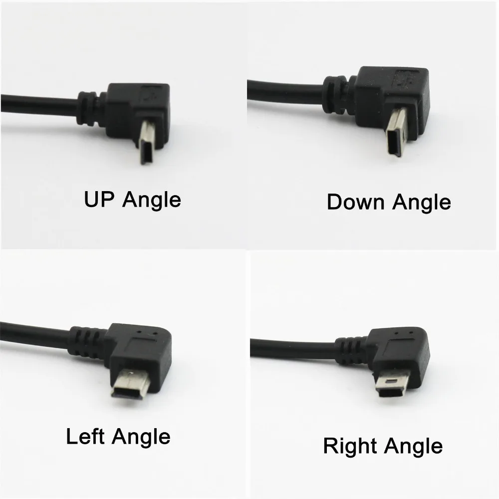 10 шт. 5-контактный разъем Mini USB с левым углом на гнездо | Компьютеры и офис