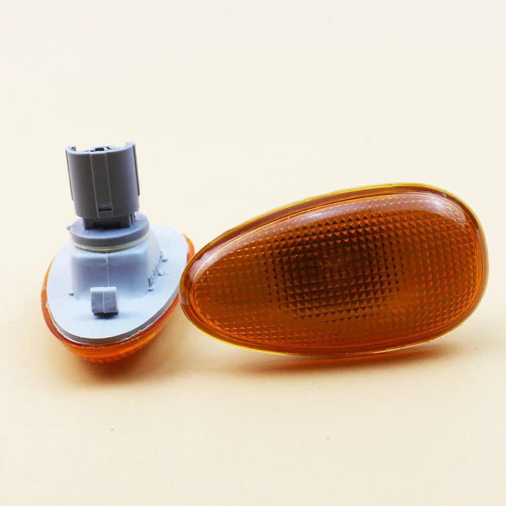 Автомобильный Стайлинг LARBLL пара желтых боковых габаритных индикаторов