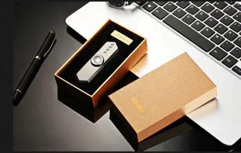 СВЕТОДИОДНЫЙ многоцветный Дополнительный вход USB зарядки легче Спиннер гироскопа палец вращающийся EDCAnti стресс игрушка Рождественский подарок
