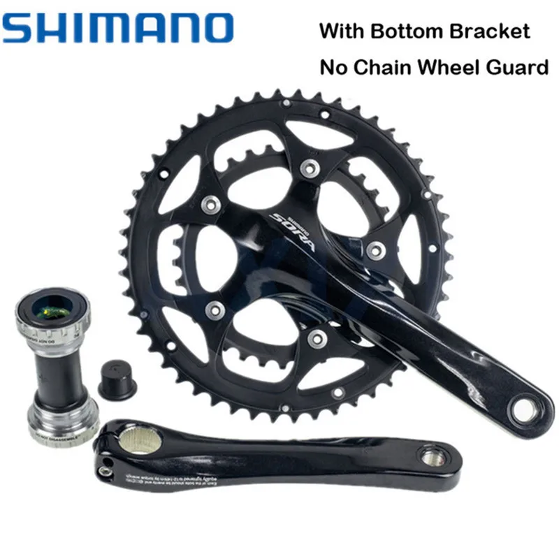 Оригинал SHIMANO SORA FC-3550 зубная пластина два шоссейных велосипеда полый один зуб 18