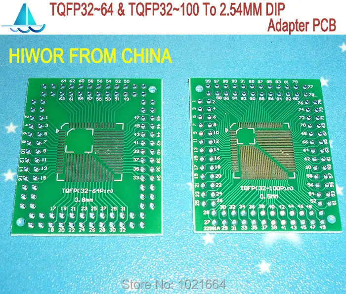 10 шт./лот 0 8 мм Шаг TQFP32 ~ 64 контакта и 5 100 до 2 54 DIP100 SMD адаптер DIP PCB Pinboard конвертер|smd