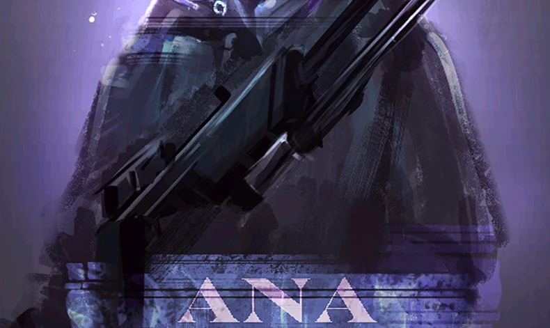 Со светом! FRP Ana Shrike маски для кожи со светодиодной подсветкой Ana Светящийся Шлем для косплея Ana костюм Arylic маска без батареи