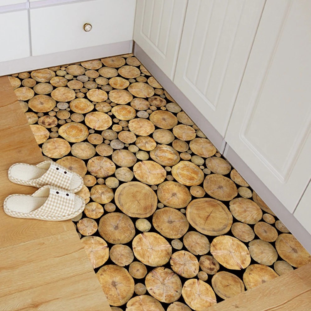 3D наклейки на пол съемные противоскользящие водонепроницаемые настенные стену