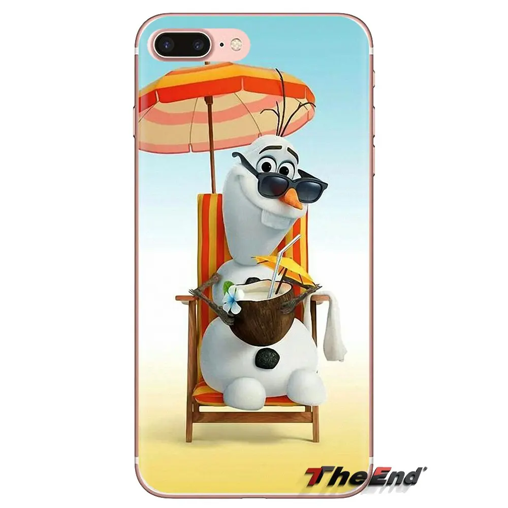 Transparent Soft Shell Covers For Xiaomi Redmi 4A S2 Note 3 3S 4 4X 5 Plus 6 7 6A Pro Pocophone F1 Snowflakes Stars Snowman Olaf |